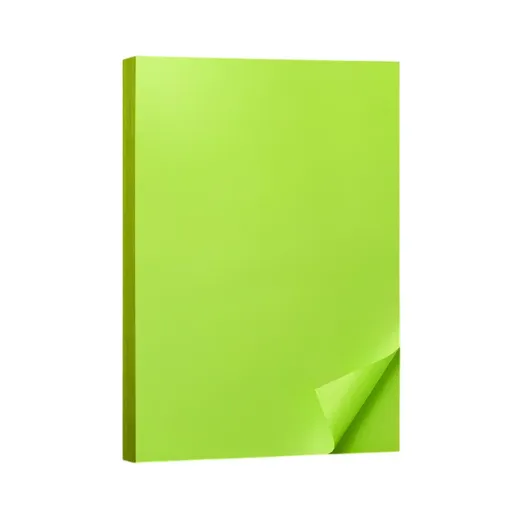 A4 80gsm Coloured Paper Multi Color Pack Printer Paper for Craft School Use - Green