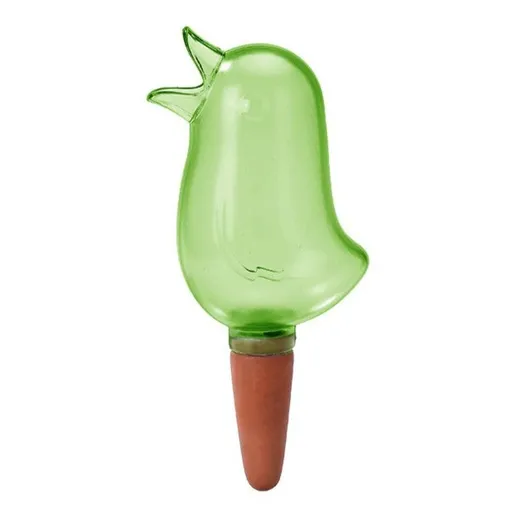 Bird-Shaped Automatic Plant Waterer, Lazy Self-Watering Drip Irrigation Device for Potted Plants—Green