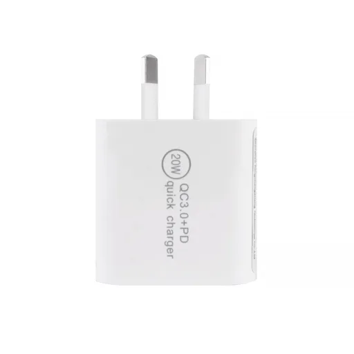 20W USB C & USB A QC3.0+PD Fast Charging Wall Charger