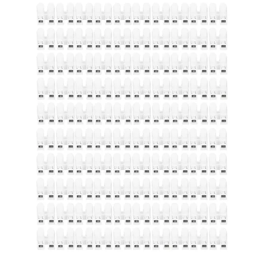 100pcs CH‑2 Connectors for LED Ceiling Light Flame Retardant 2 Port Press Terminal