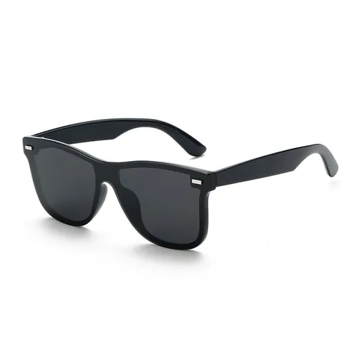 Sunglasses, Rimless Mirrored Sun Glasses with Reflective One-Piece Lens, Polarized Sunglasses Sunglasses Driving