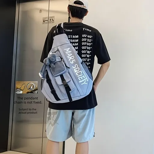 Mars Society Backpack Travel Backpack Stylish Backpack Durable Backpack Roomy - Gray - Size Hanging - piece