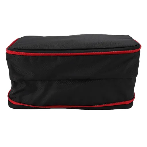 Compression Packing Cube 9L Lightweight Vacation Travel Essentials for Suitcase Compressible Clothing Shoes Luggage Travel Bag Nylon Black