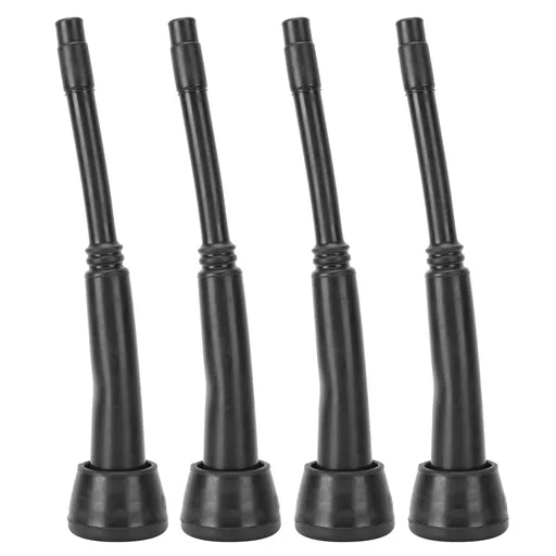 4PCS 00U Milking Machine Liners Black Rubber Teat Cup Liners Accessories for Goat Milker
