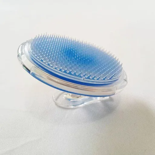 Exfoliating Body Scrub Razor Bump Brush + Ingrown Hairs Treatment - Skin Exfoliator for Body Shaving Irritation, Strawberry Legs