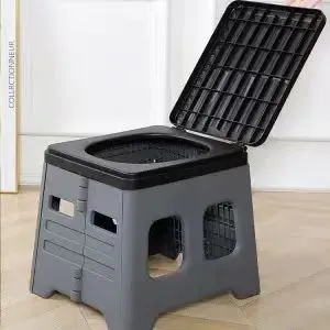 Folding Camping Toilet – Compact Portable Outdoor Toilet for Camping Hiking