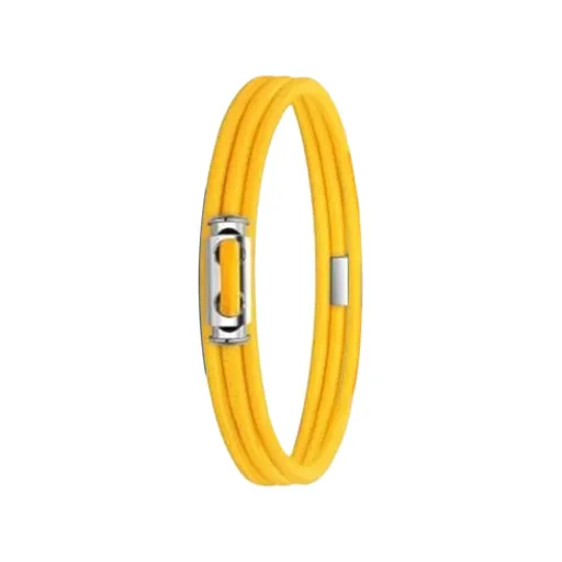 Garbage Can Rubber Bands, Heavy Duty Elastic Trash Bag Holder Bands for 13 to 30 Gallon Bins, Yellow