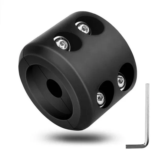 2 pack Winch Cable Hook Stopper, Rubber Winch Stopper for Wire & Synthetic Rope, with Stainless Steel Screws and Nuts Allen Wrench, Universal for ATV UTV Truck SUV (Black)