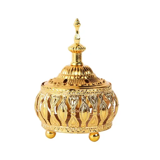 3 Piece Metal Incense Burner Vintage Cone Incense Burner Stick Holder for Yoga Home Decor