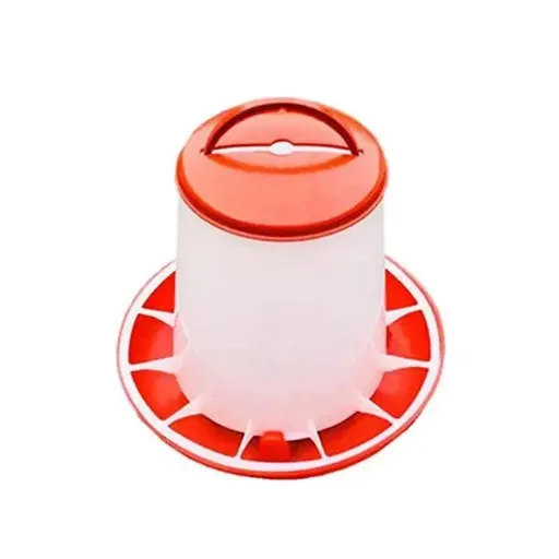 Durable Poultry Feeder and Waterer for Chicken and Chook Farming Use - Feeder