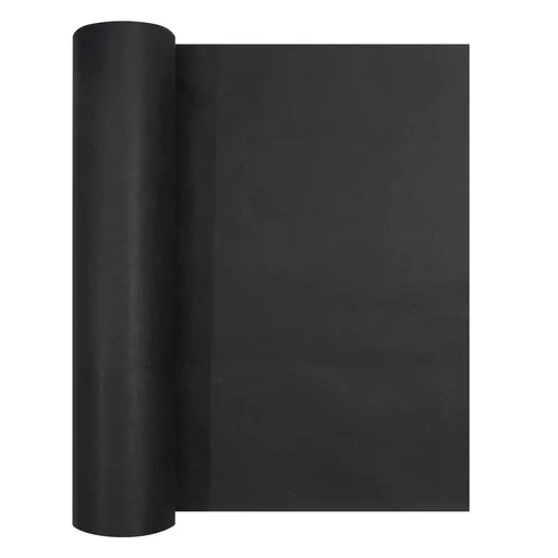 Driveway Fabric, 1*50m Non Woven Geotextile Fabric, Heavy Duty Garden Weed Barrier Fabric, 4.43OZ Landscape Fabric, French Drains Drainage Fabric, Ground Cover Weed Control Fabric,3.28 x 164 ft