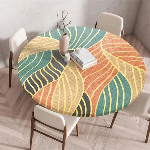 Waterproof Round Outdoor Tablecloth, 80 cm