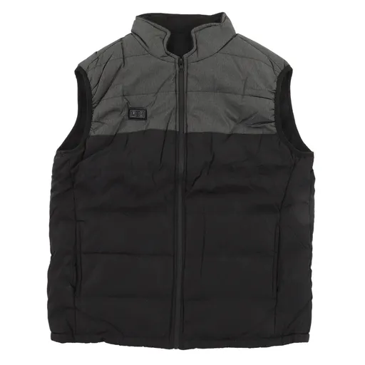 USB Electric Heated Vest Electric Heating Jacket Rechargeable Intelligent Dual Control Heating Vest Graphene Warm Heated Clothing XXXL