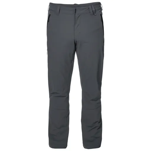 Jack Wolfskin Mens Activate XT Pants Winter Outdoor Trousers Hiking - Dark Iron