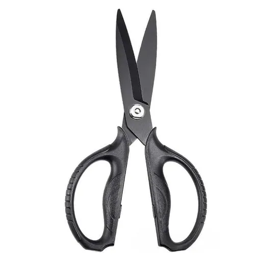Kitchen Scissors All Purpose Heavy Duty Scissors Titanium Coated, Kitchen Shears for Food, Micro serrated with anti slip blades，non-removable
