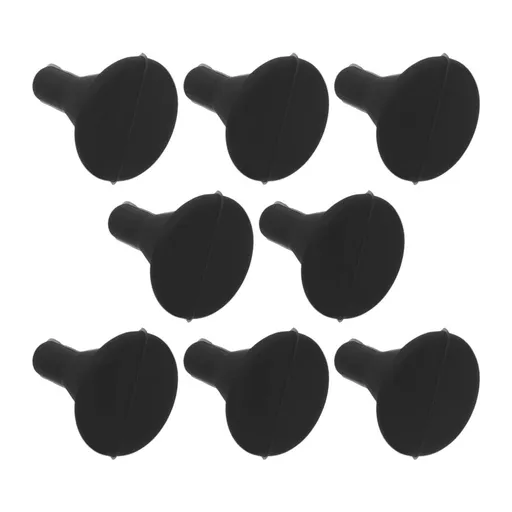 8Pcs Black Silicone Feet Bumpers for Rice Cooker Slow Cooker Enhancing Stability and Durability