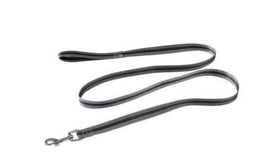 Reflective Dog Leash Polyester 150cm Grey Length 150cm
