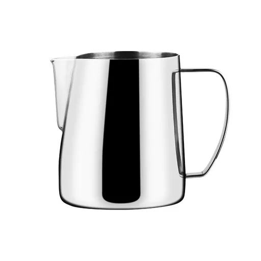 Stainless Steel Milk Pitcher 450 mlFrothing Jug Cup for Espresso Coffee Milk Frothers Latte Art easy to clean.