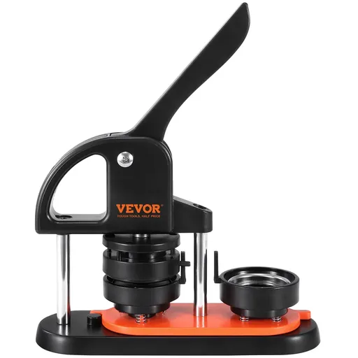 Button Maker Machine, 2.28 inch/58mm Pin Maker, Children DIY Gifts Button Making Supplies with 500pcs Button Parts