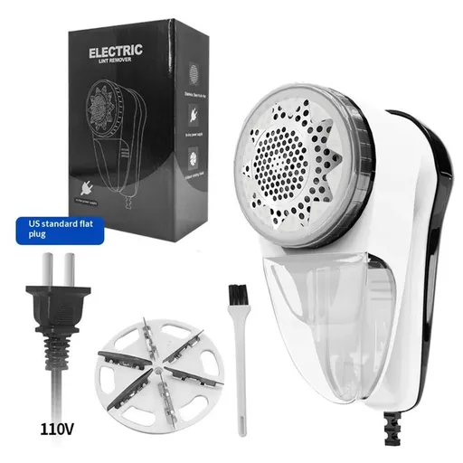 Fabric Shaver Electric Rechargeable Portable White