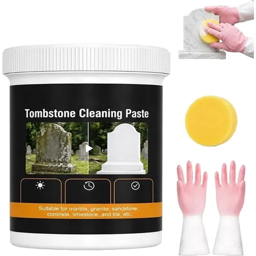Tombstone Cleaning Paste Headstone Restoration Cleaner Granite