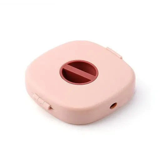 Case Cord Tangle Free Organizer Portable Earphones Manager Wire Winder Cable - Pink*1