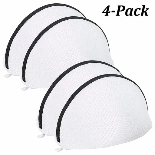 Shoe Laundry Bags with Zipper | 42x24x24cm Mesh Wash Bags for Sneakers & Delicates | Durable Polyester for Washing Machine & Dryer | Reinforced 3-Layer Design | Travel & Storage Organizer