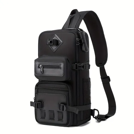 Black Burgundy Anti-Theft Backpack Waterproof Sling Bag Travel Backpack Australia Daypack For