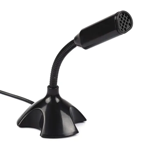 Mini USB Microphone for Desktop Computer and Laptop,Portable USB Condenser Mic With Adjustable Stand,Compatible with PC/Mac