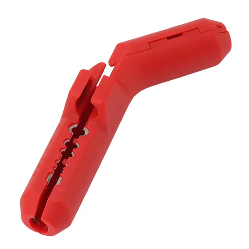 Universal Stripping Tool for Right-Handers, Round Cable, Coax Cables, Data Cables, Wire Stripper, （red）
