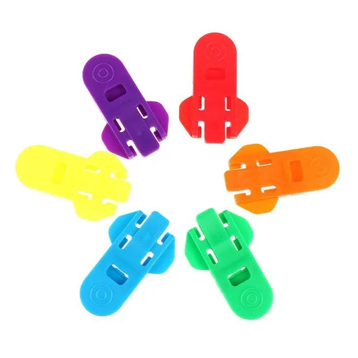 Manual Easy Can Opener, 6 Pack Colorful Soda Beer Can Opener & Beverage Can Cover Protector, Premium Plastic Shields