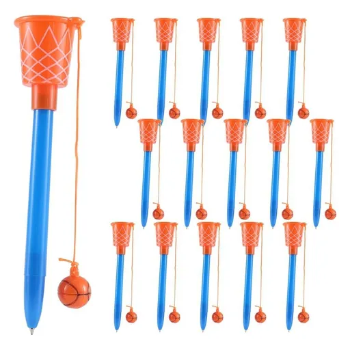 Basketball Hoop Pens,Basketball Party Favors -Sports Novelty Pens with Basketball Toss for Sport Themed Birthday Party