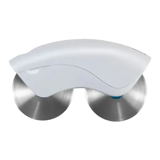 Culinare Magislice 23.5cm Double Wheel Pizza Pie Cutter Slicer Roller - White