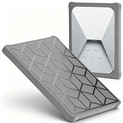 Silicone Cover for Starlink MINI, Anti-Rock/Sand/Hail Waterproof Silicone Case Fits Starlink Standard, Outdoor Roof Protection, Shields Rocks, Sand & Hail-Grey