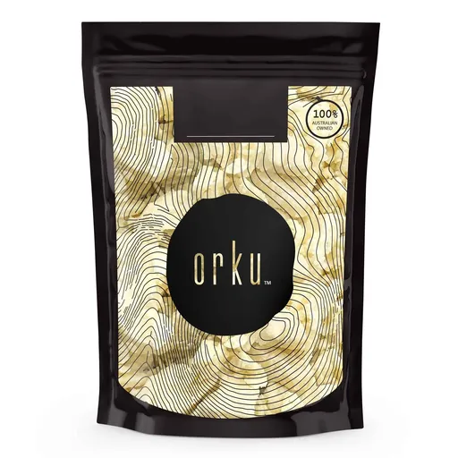 Orku 1Kg Organic Unrefined Shea Butter Raw African Karite Chunks