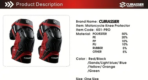 knee protector, KO1-PRO, motorcycling knee protection, high-impact sports knee gear, durable knee guard, comfortable knee protection, off-road knee pads, Australian knee brace -BLACK