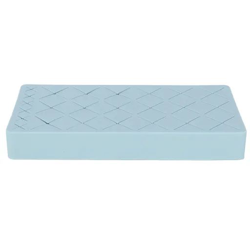 24 Slots Silicone Lipstick Organizer Makeup Cosmetics Holder Storage Box Display StandBlue