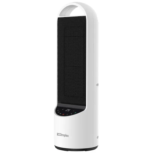 Dimplex 2kW Digital Ceramic Portable Space Heater, Quiet Oscillating Personal Electric Heater with Eco Mode