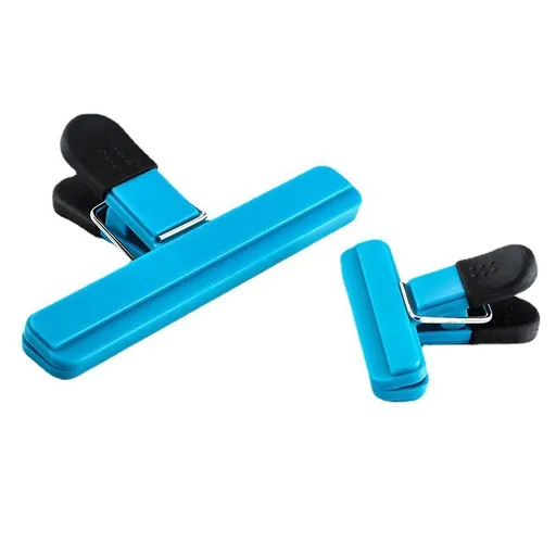 2PCS Chip Bag Clips, Stylish Wide Open Bag Clips for Food Storage, Heavy Seal Grip, Large*1 and Small*1