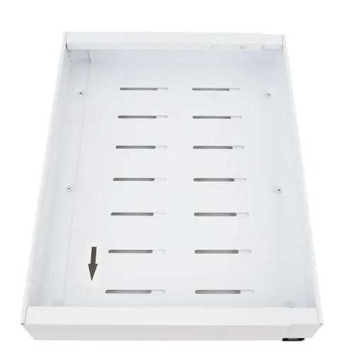 Expandable Pull Out Cabinet Organizer Adhesive Kitchen Carbon Steel Metal Slide Out Drawers White