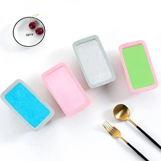 2-Pack Non-Stick Rectangular Silicone Bread Molds for Baking, Easy to Use and Clean Kitchen Baking Pans