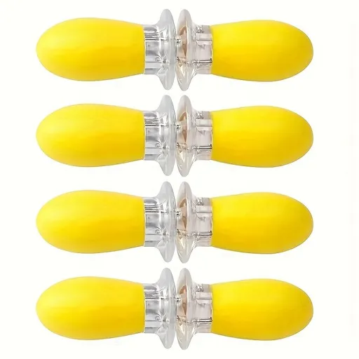 8pcs Multifunctional Stainless Steel Corn Grilling Needles & Barbecue Forks, Easy to Clean & Carry for Picnic & Camping 8pcs