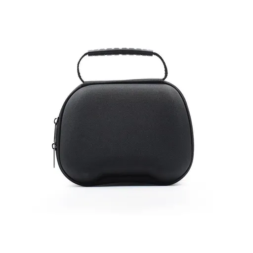 Gaming Controller Travel Carrying Case Compatible with Playstation 5 Wireless Controllers. Protective Storage Holder Bag Cover for PS5 Console (Box Only)-Black