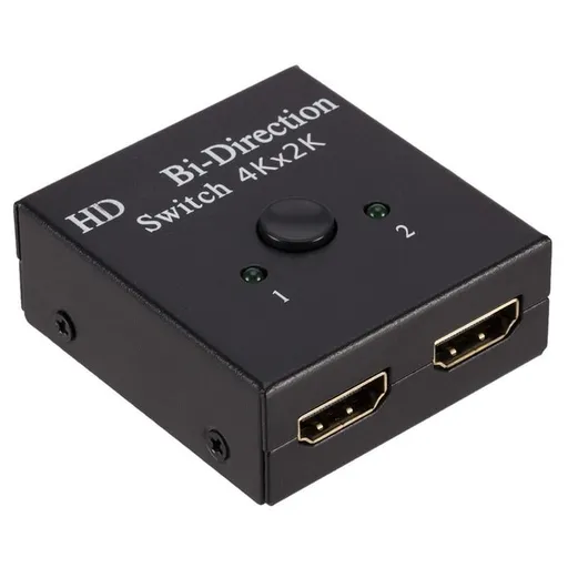 HDMI Switch 1 In 2 Out / 2 In 1 Out Bi-Directional Adapter