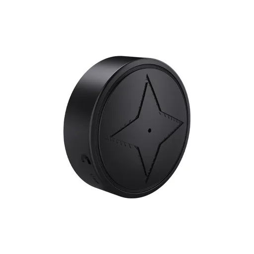 2 black PG12 GPS locators for car tracking& Imported Parts.Magnetic, Waterproof, Global Tracking（4 * 4 * 1.4cm）