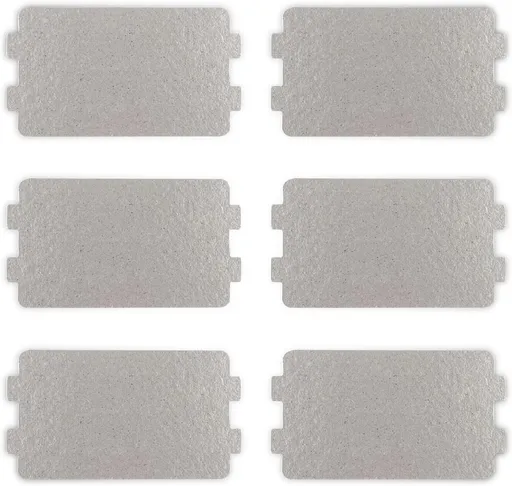 pcs Mica Plate Microwave Waveguide Protector Mica Plates 6.4×11.7cm Microwave Mica Plate Sheet Replacement Repair Accessories_ma