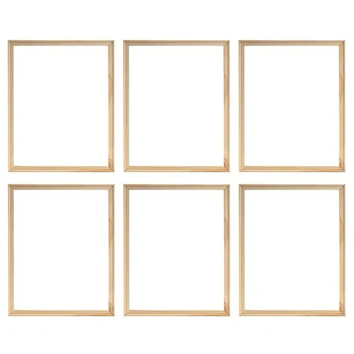 6pcs 40X50 cm Wooden Frame DIY Picture Frames Art Suitable for Home Decor Painting Digital Paintings