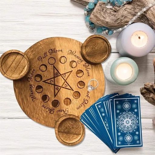 Buffet Candlestick lamp Tarot Candle Holder Durable Unique Candle Tray Candlestick Bracket Decoration for Bathroom Walls Living