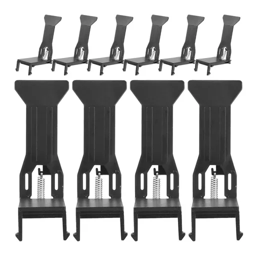 Universal Plastic Cash Drawer Clips, Black, Versatile Accessory
