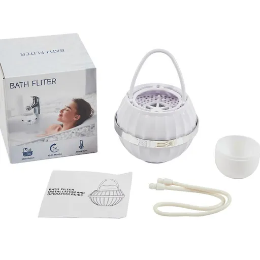 8-Stage Portable Shower Filter for Bathtub Faucet Water Purification